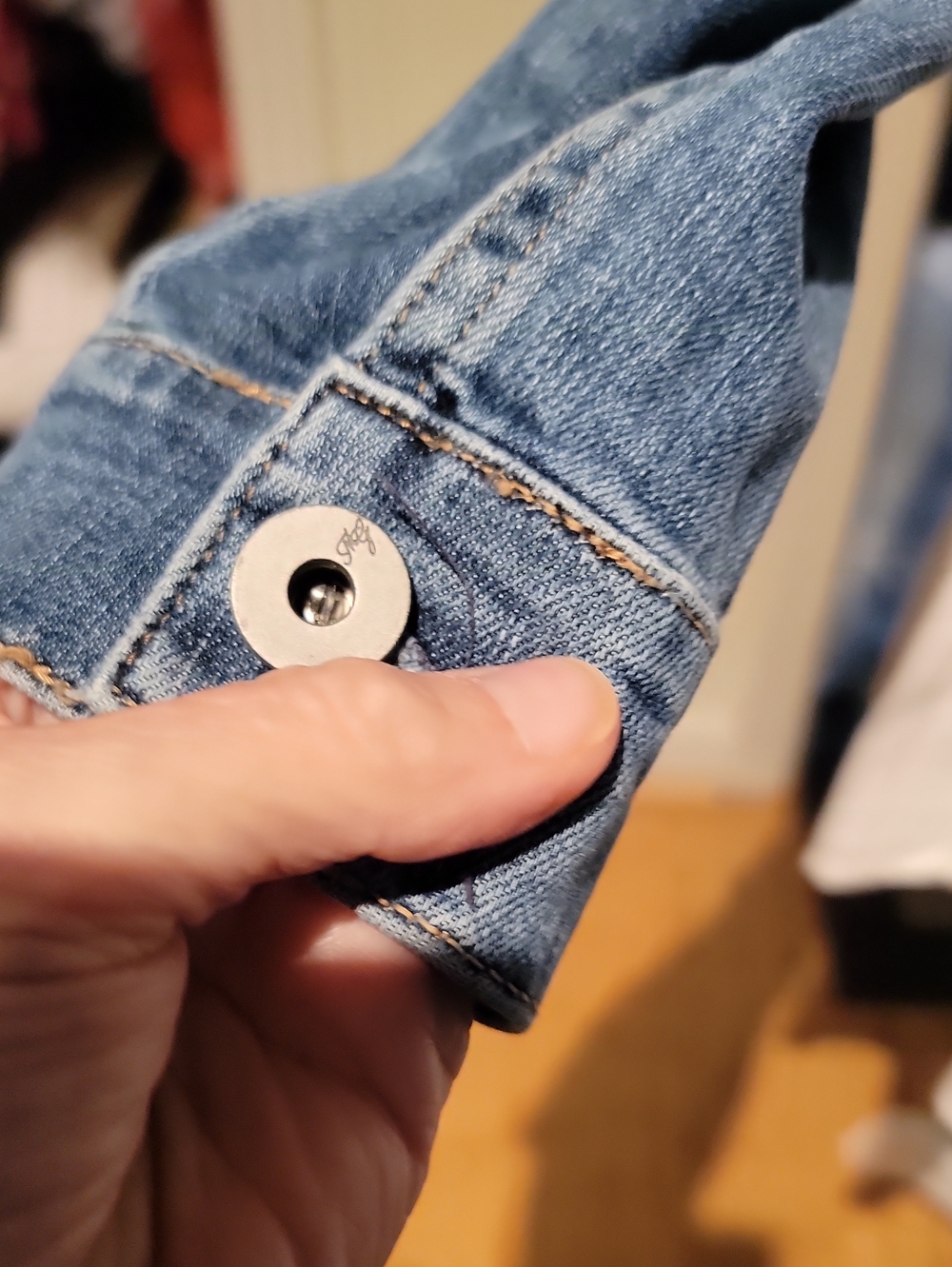 Mavi Gold Women's Light Blue Denim Jacket - Picture 5 of 10